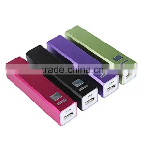 New Model Fashion Portable Power Bank With 2600mah Cargador thumbnail-3