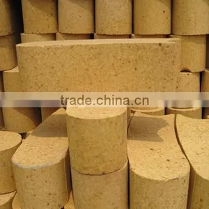 Manufacture Top Quality High Refractoriness Silica Crown Brick for Industrial Furnace thumbnail-1