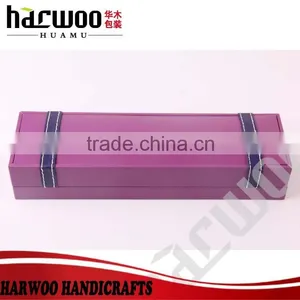 Classical Leatherette Paper Ring Box Custom Leather Jewelry Box Wholesale thumbnail-1