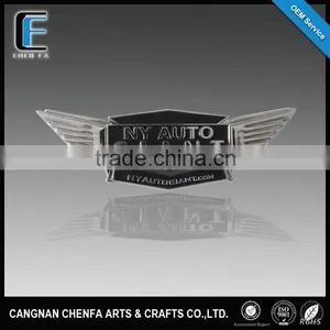 Manufacture Design Plastic Auto Emblem Wings Car Brands Logo Names thumbnail-1