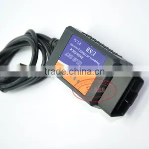 Wholesales OBD/OBDII Scanner ELM 327 Car Diagnostic Interface Scan Tool ELM327 USB Supports All OBD-II Protocols thumbnail-6