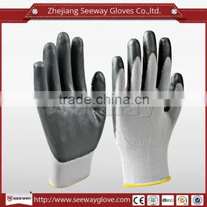 SEEWAY Colored Nitrile Palm Coated Gloves thumbnail-1