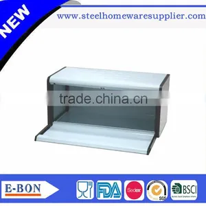 High Quality Color Painting Stainless Steel Bread Bin thumbnail-1