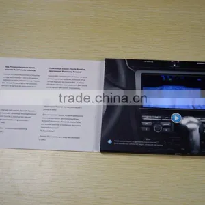 Customized 2.4",2.8", 4.3" , 5", 7", 10" Digital Video Book,lcd Video Greeting Card thumbnail-5