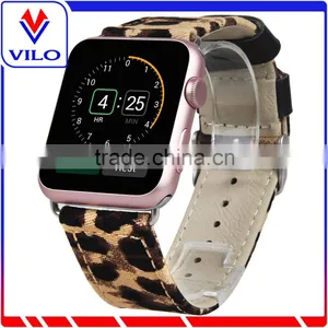 Genuine Leather Watch Band for Apple Watch Strap, for Apple Watch Band 17 Colours Instock thumbnail-4