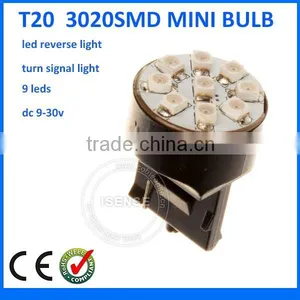 Replacement Led Car Light Mini Bulb Dashboard Light/ Pilot Parking Lamp/ Corner Light 3020 SMD T20 7440 7443 thumbnail-1