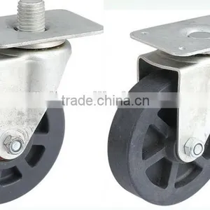 Rubber Roller Caster Wheel Ball Type Freezer Rigid Wheels thumbnail-5