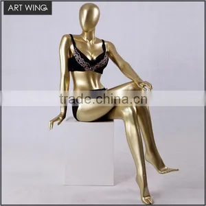 Fashion Gold Design Abstract Female Mannequin Poses Supplier's Choice thumbnail-6