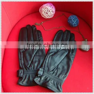 Sheep Leather Motorbike Gloves for Men thumbnail-1