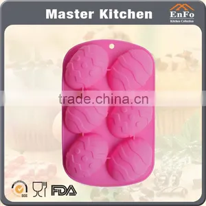 6 Eggs Silicone Cake Mould thumbnail-1