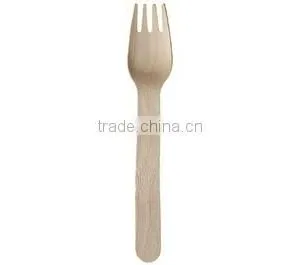 Online Shopping 120mm Disposable Wooden Fork thumbnail-3
