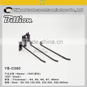 Hanging Hook Chrome Plating Display Steel Hooks Shop Fittings Slatwall thumbnail-4