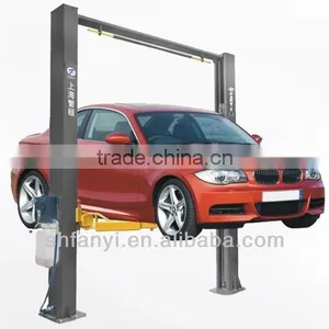 Manual Two Side Release Clear Floor Two Post Lift Hydraulic Car Lift thumbnail-1