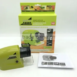 Cordless, Electric Knife Blade Sharpener Knife Sharper Knives Grinding Machine Accessory As Seen On Tv For Kitchen Appliance thumbnail-1