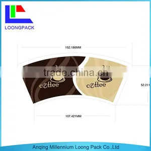 LOONGPACK Printing pe Coated Paper Cup Fan/ Body /sleeve /sheet thumbnail-1