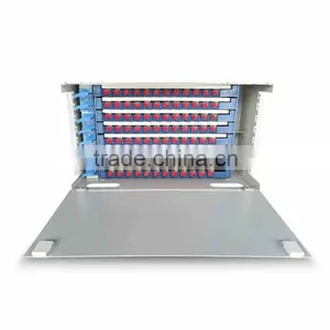 Compatible Huawei FTTH ODN 72 Cores Rack Mount Wall Mount Optical Fiber Distribution Frame ODF thumbnail-2