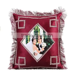 Wine Color Sublimation Pillow Case ,square Shape Quality Choice thumbnail-2