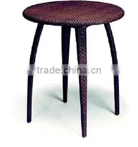 Hand Weaving Outdoor PE Rattan Table thumbnail-3