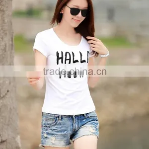 Adult New Fashion Women Print T Shirt Custom thumbnail-3