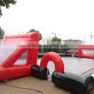 Large Inflatable Portable Soccer Field Football Equipment thumbnail-2