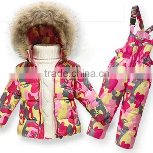 2016 Latest Model of Baby Winter Wear Down Jacket and Pant Set thumbnail-6