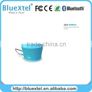 Hot Selling IPX4 Waterproof Wireless Bluetooth Mini Speaker With Rubber Case thumbnail-4
