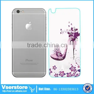 Fashion Mobile Phone Accessories Diamond Tempered Glass Screen Protector for IPhone 6 thumbnail-1