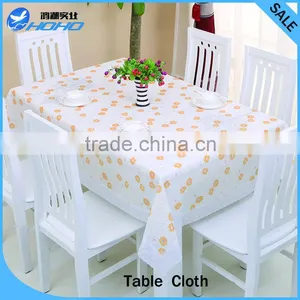 Beautiful Popular PVC Printed Table Cloth With Non Woven Backing thumbnail-1