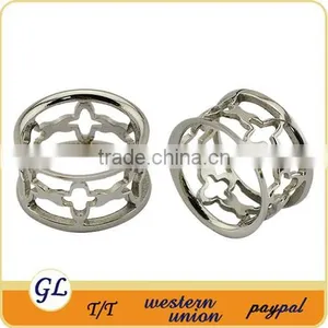 TP01974 Casting Body Piercing Star Flesh Tunnels , Stainless Steel Flesh Tunnel thumbnail-3