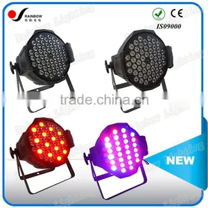 100000 Hours Long Life LED Par Light 54PCS 3W RGBW Stage Lighting thumbnail-1