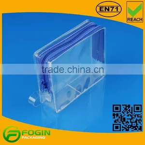 EVA Toiletry Transparent Ziplock Bag thumbnail-1