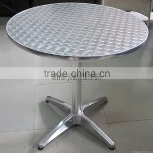 0503outdoor Garden Aluminum Good Quality Stackable Dining Table and Chair Set YC001 YT1 thumbnail-6
