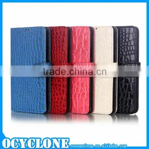 PU Leather Case for Samsung Note 4 Crocodile Pattern Case thumbnail-1