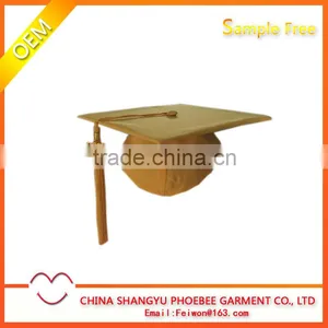 Wholesale Cheap Matte Graduation Cap With Tassel thumbnail-1