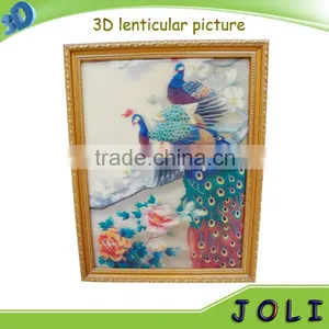 Cute Animal Dolphin Design 0.6MM PET Deep 3D Lenticular Photo Picture thumbnail-3