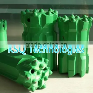 Spherical Tungsten Carbide 102mm T45 Retrac Button Bit Drop Center Flat Face thumbnail-2
