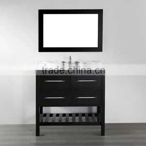36" Free Standing Wooden Espresso Modern Bathroom Vanity YO-W098B Quality Choice thumbnail-2