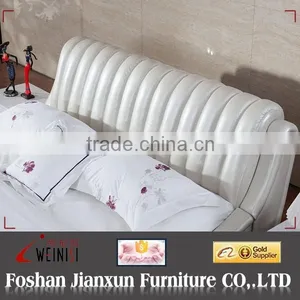 F6098 Modern High Quality Gloosy Soft Bed thumbnail-3