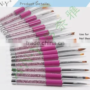 ANY Nail Art Beauty Design Crystal Nails Building Rhinestone Nylon UV Gel Nail Brush UV Gel Art thumbnail-6
