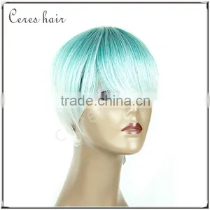 100% Heat Resistant Fiber Women's Cosplay Short Hair Wig For Women thumbnail-1