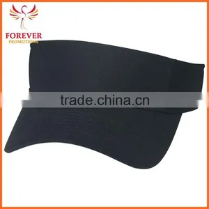 2016 New Design Visor Cap Cotton Mesh Sides Closure With Elastic Pull Tag Visor thumbnail-2