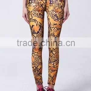 Wholesale Women High Waist Fitness Gym Leggings Breathable Colorful Printed Sexy Leggings thumbnail-1