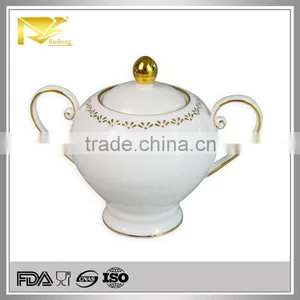China Wholesale 8oz Ceramic Sugar Cream Jar Mockup thumbnail-1