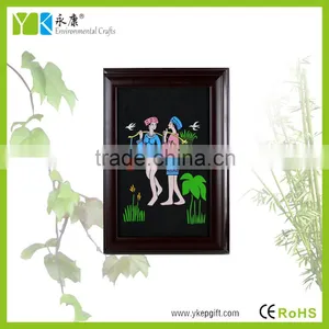 China Home Wall Art Decor Young Ladies Hand Made Wall Hanging Pictures thumbnail-2