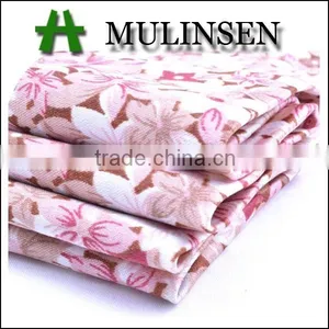 Shaoxing Mulinsen Textile Soft Handfeeling Polyester Stretch Twist Satin Fabric Flower thumbnail-1