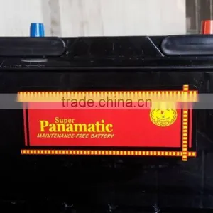 Jiangmen Lead-acid Battery JIS TYPE MF 75D31R Starting Maintenance Free Lead Acid Battery for Locomotive thumbnail-1
