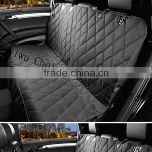 Black Microfiber Quilted Padded Top Quality Pet Car Seat Cover for Dogs Soft and Confortable Quality Choice Most Popular thumbnail-2