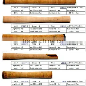 "LEECORK" High Quality Cork Handle for Fishing Rod or Reel thumbnail-3