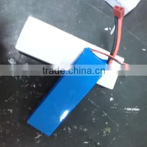 7.4v rc Helicopter High Rate Lipo Battery Pack 7.4V 5000mAh 35C thumbnail-1