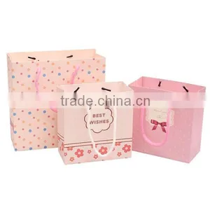 Cute Pinky Gift Bag For Girls Paper Bag thumbnail-2